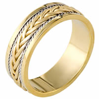 Item # 110181 - Wedding Ring 14 kt Hand Made