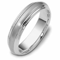 Item # 111291PD - Palladium Comfort Fit, 5.5mm Wide Wedding Band