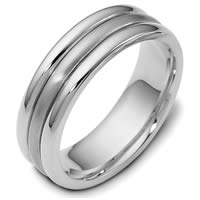 Item # 111321PP - Platinum Comfort Fit, 6.5mm Wide Wedding Band