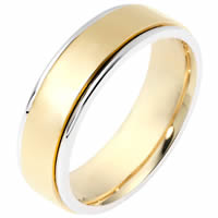 Item # 111511 - 14K Gold Comfort Fit, 6.0mm Wide Wedding Band