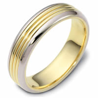Item # 114271E - 18K Gold 6.0mm Wide, Comfort Fit, Wedding Band