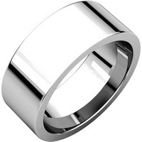 Item # 114781WE - 18K Flat Comfort Fit Wedding Ring