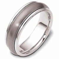 Item # 115401TG - Titanium-14 K Gold Comfort Fit Wedding Band
