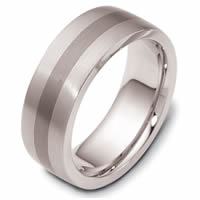 Item # 117731TG - Titanium-14K Gold, Comfort Fit,Wedding Band