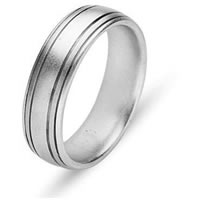 Item # 211161PP - Platinum Comfort Fit, 6.0mm Wide Wedding Band