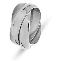 Item # 211171PP - Platinum Russian Wedding Band
