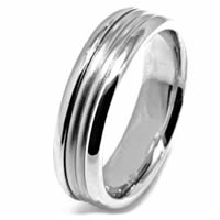 Item # 21524PP - Wedding Band Platinum
