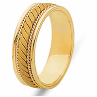 Item # 21996 - Wedding Ring, 14 Kt Yellow Gold