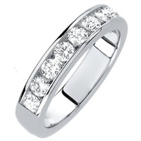 Item # 3001011PP - Platinum Diamond Wedding Band