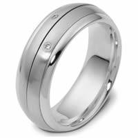 Item # 47386PD - Palladium Diamond Spinning Wedding Band