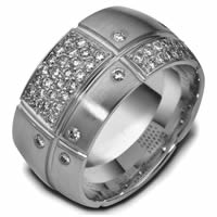 Item # 47777TI - Titanium Diamond Wedding Band