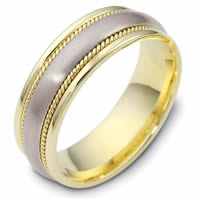 Item # 48036E - Two-Tone Classic Wedding Ring