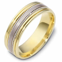 Item # 48038E - Two-Tone Classic Wedding Ring