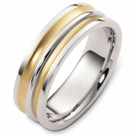 Item # 48254 - Two-Tone Classic Wedding Ring