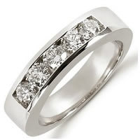 Item # 521266WE - 18K Diamond Anniversary Band