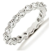 Item # 534205PD - Palladium Diamond Eternity Band