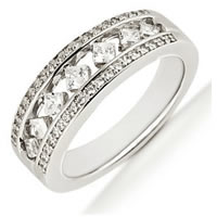 Item # 5411499PP - Platinum Diamond Anniversary Band