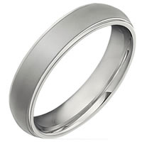 Item # 6494TI - Titanium Wedding Band