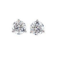 Item # 730253W - 0.25 ct. Martini Diamond Earrings