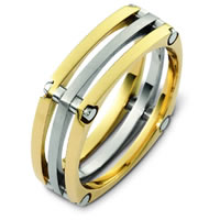 Item # A123571 - 14K Two Tone WeddingBand