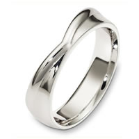 Item # A130271W - 14 Kt White Gold Wedding Band