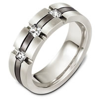 Item # C131971TP - Titanium Diamond Wedding Band