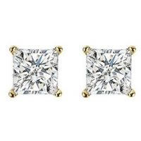 Item # E70502 - 14K Diamond Stud earrings