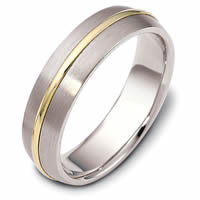 Item # F116171 - 14K Two-Tone Gold Wedding Band