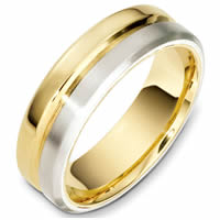 Item # F133241 - Two-Tone Contemporary Wedding Band