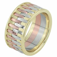 Item # F3064123E - Wedding Band Interlocked Together Endless Bonds