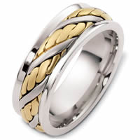 Item # G125891 - Two-Tone Handcrafted Wedding Band
