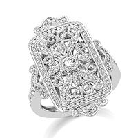Item # M32099W - White Gold 0.52 Ct Tw Diamond Fashion Ring