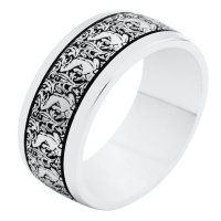 Item # R11011WE - Verona Lace Wedding Band. Romeo.