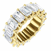 Item # SE128869850E - Gold Eternal-Love Eternity Band. 8.5CT