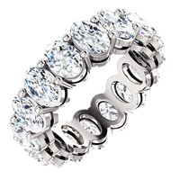 Item # SO128658PP - Platinum Eternity Band