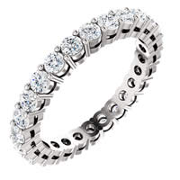 Item # SR128658100W - Eternity Band
