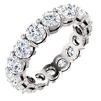 Item # SR128658275PP - Platinu Diamond Eternity Band. 2.75CT TW.