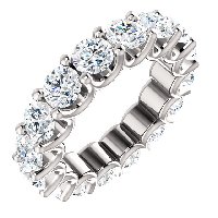 Item # SR128869525PP - Eternal-Love Platinum Eternity Band. 5.25CT 