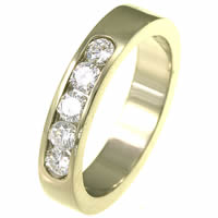 Item # ST10881E - Diamond Wedding Band