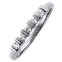 Item # ST11881WE - 18K Gold Diamond Anniversary Band