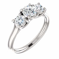 Item # W3217100W - Past, Present, Future Anniversary Band