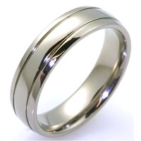 Item # WB7670TI - Titanium Wedding Band