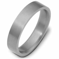 Item # X114751TI - Titanium 5mm Wide Comfort Fit Wedding Band