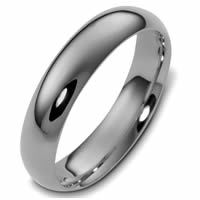 Item # X123811TI - Titanium 5mm Comfort Fit Wedding Bands