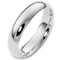 Item # XH123815AG - Silver-925 Comfort Fit Wedding Band